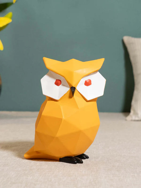 Owl Ornament – Stylish Decorative Sculpture