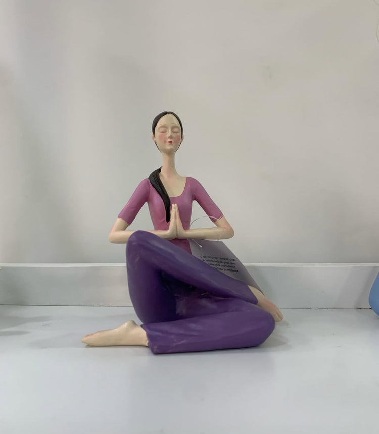 Decorative Yoga Girls Set – Peaceful Home Accent Pieces