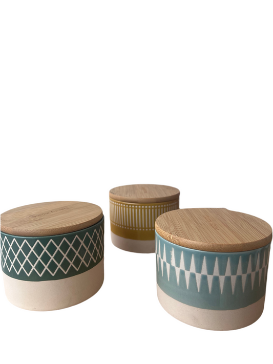 Set of 3 Pieces Of Jars