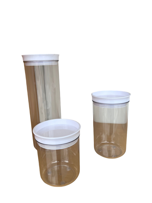 Food Storage Jar Square-3 Sets