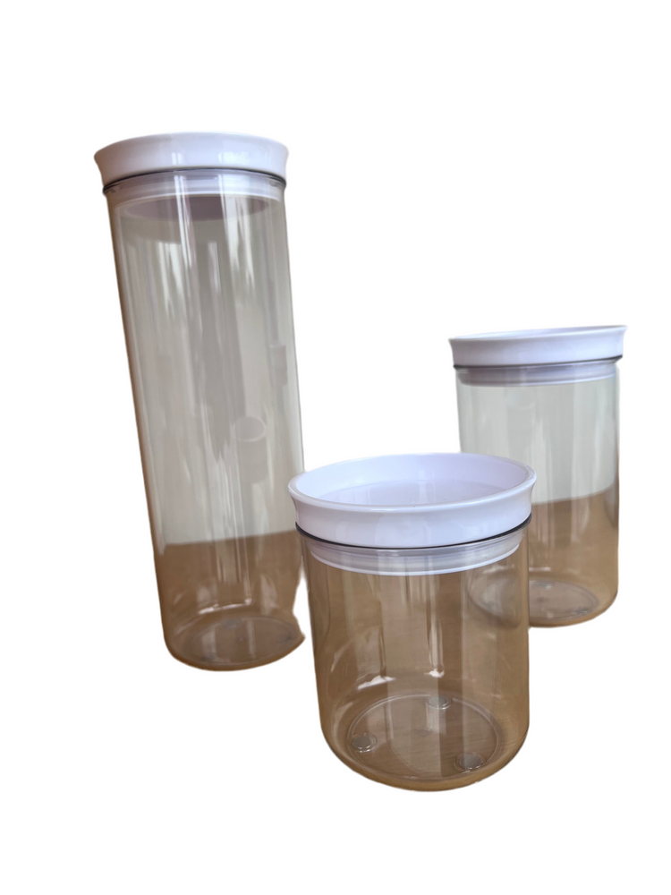 Food Storage Jar Square-3 Sets