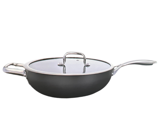 Deep Wok With Lid