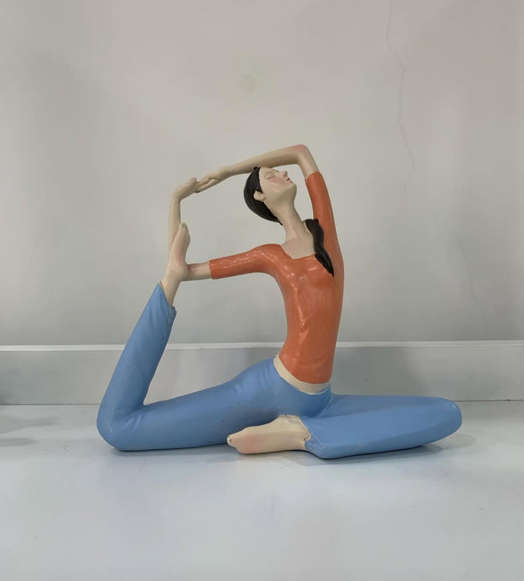 Decorative Yoga Girls Set – Peaceful Home Accent Pieces