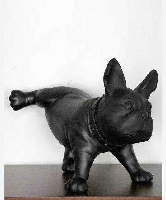 Creative Nordic Resin French Bulldog