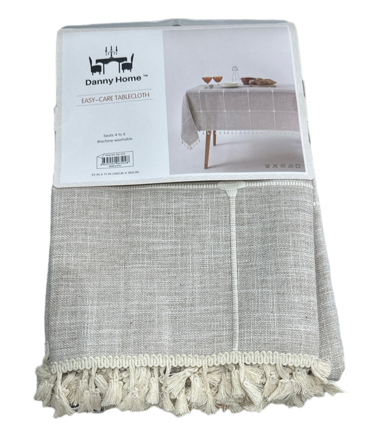 Easy-care tablecloth
