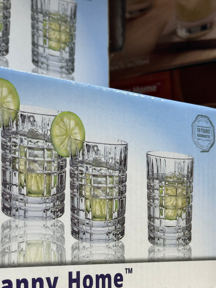 Short tumbler cups (set of 6)