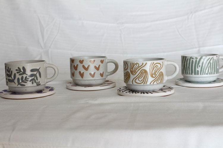 Teacup & saucer 230ML/2pcs