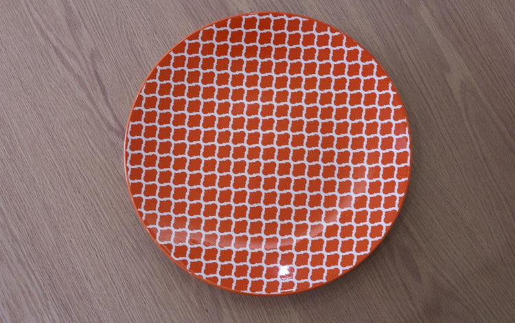 ROUND PRINTED 8.5” FLAT PLATE