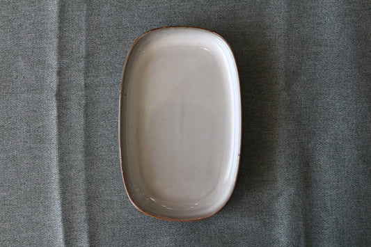 Small Oval ceramic plate