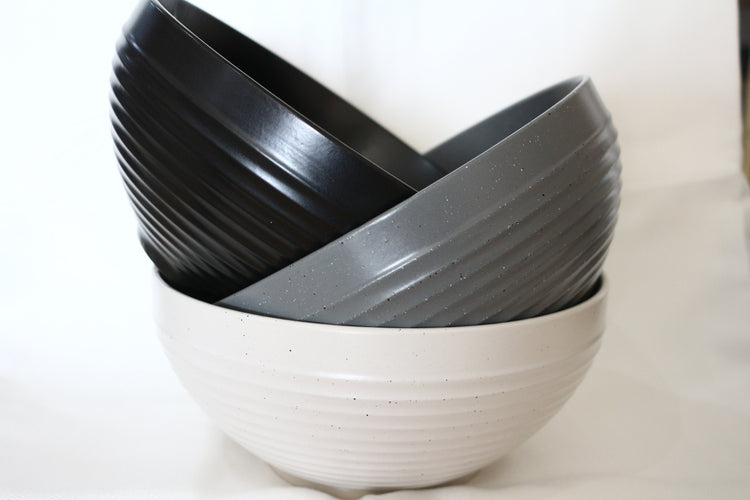 CERAMIC SALAD BOWL 8''