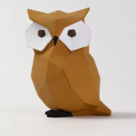 Owl Ornament – Stylish Decorative Sculpture