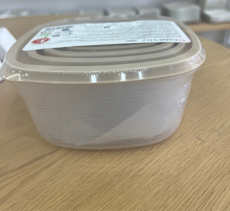 Set of five pieces food container