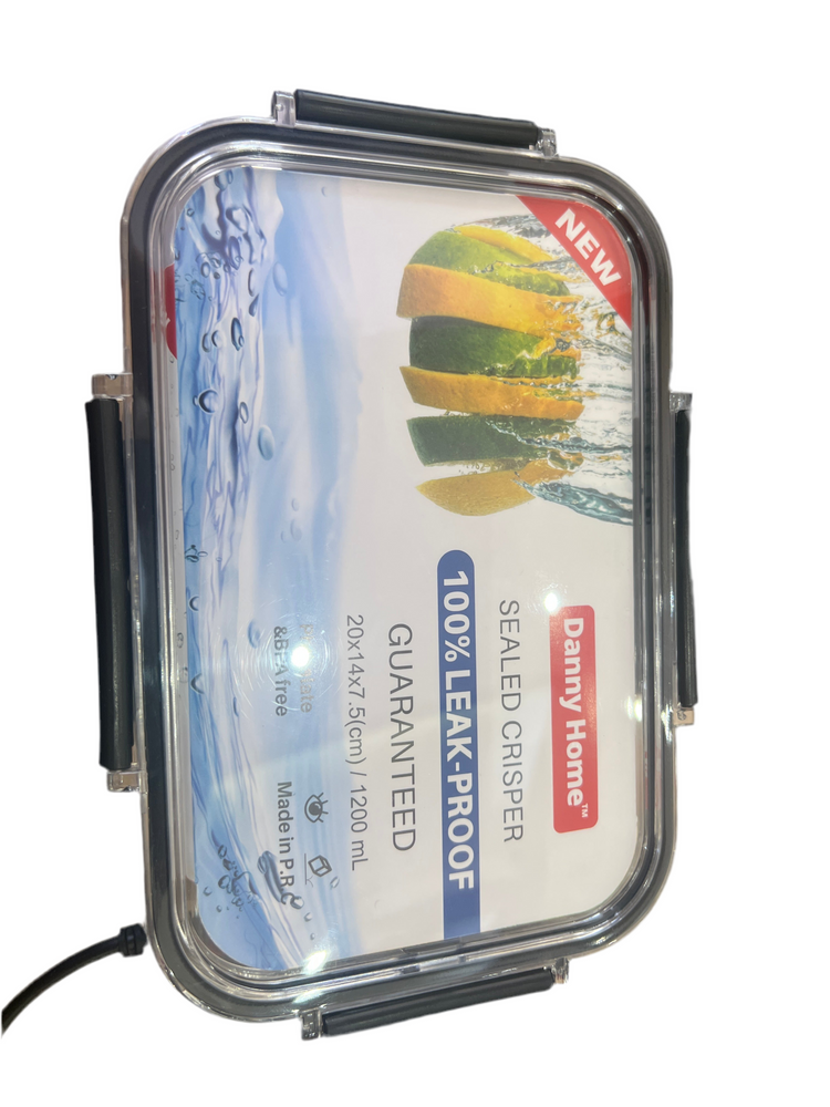 Pressure-Sealed Food Container