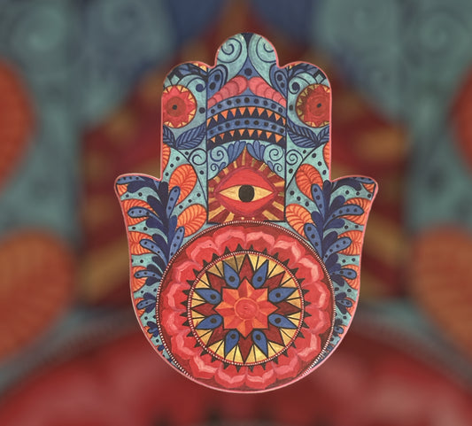 Hamsa Hand Coaster