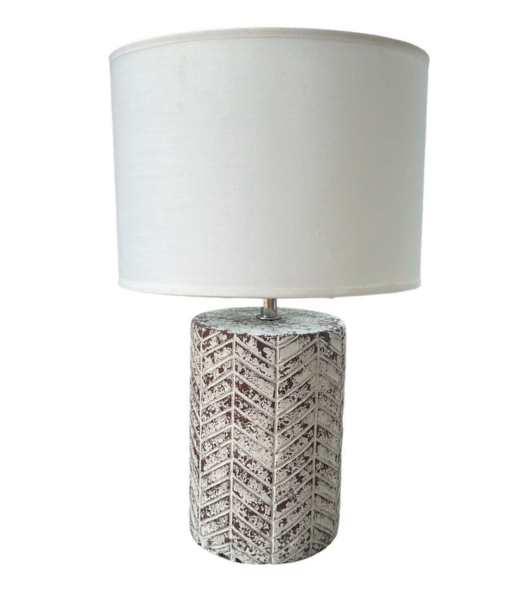 Stone Table Lamp