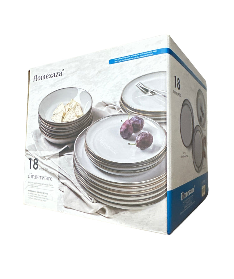 18 Pieces Dinnerware Set