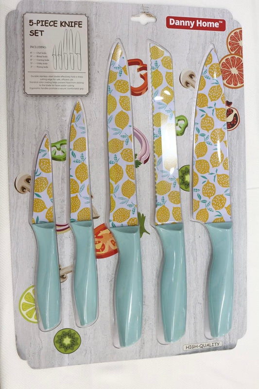 Knife set of 5 pcs